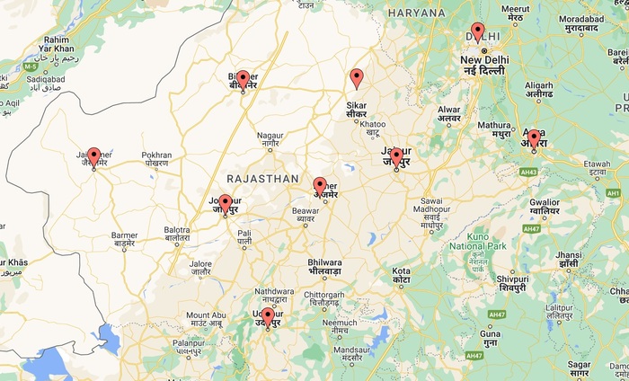 Voyage au Rajasthan